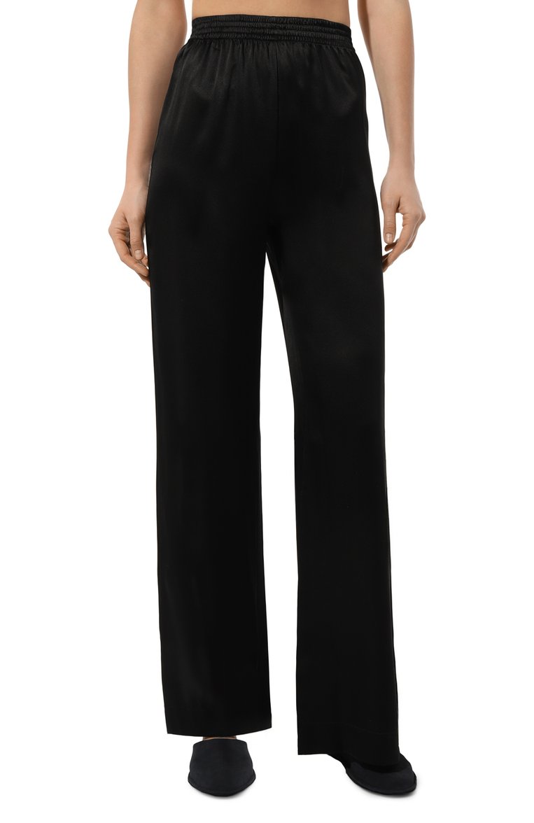 Шелковые брюки ERMANNO SCERVINO, арт. D434P302RJK, фото 1