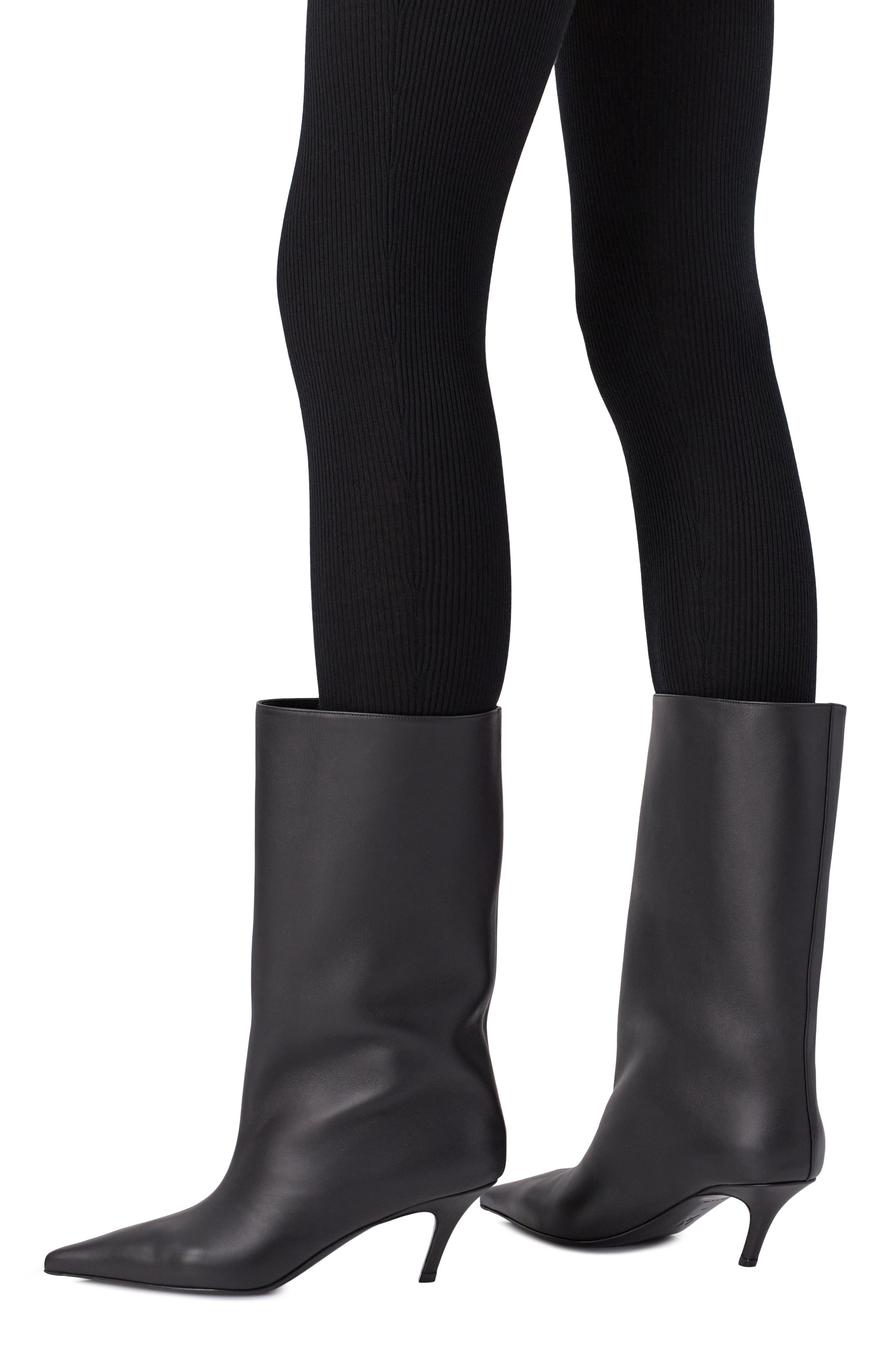 Кожаные сапоги fiona 60 AMINA MUADDI, арт. FI0NA B00T/NAPPA, фото 2