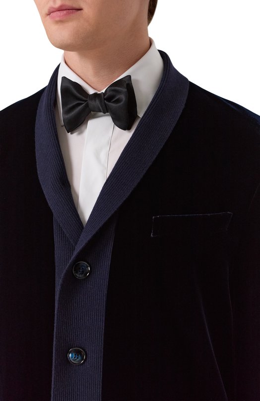 Бархатный пиджак Giorgio Armani GM002544/TE10046 Синий  GM002544/TE10046 Фото 5