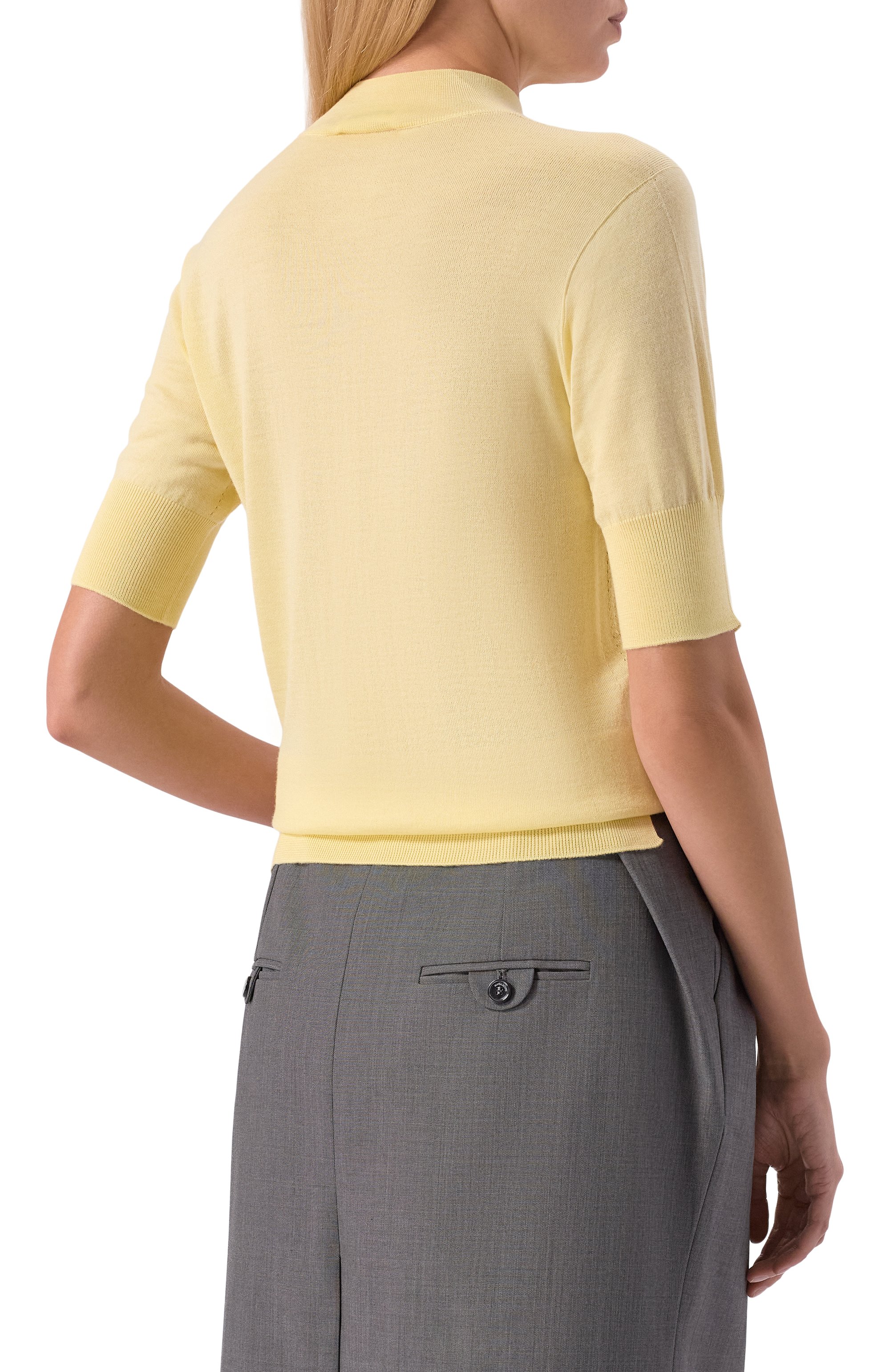 Пуловер из кашемира и шерсти JIL SANDER, арт. J01GP0004-J14501, фото 4