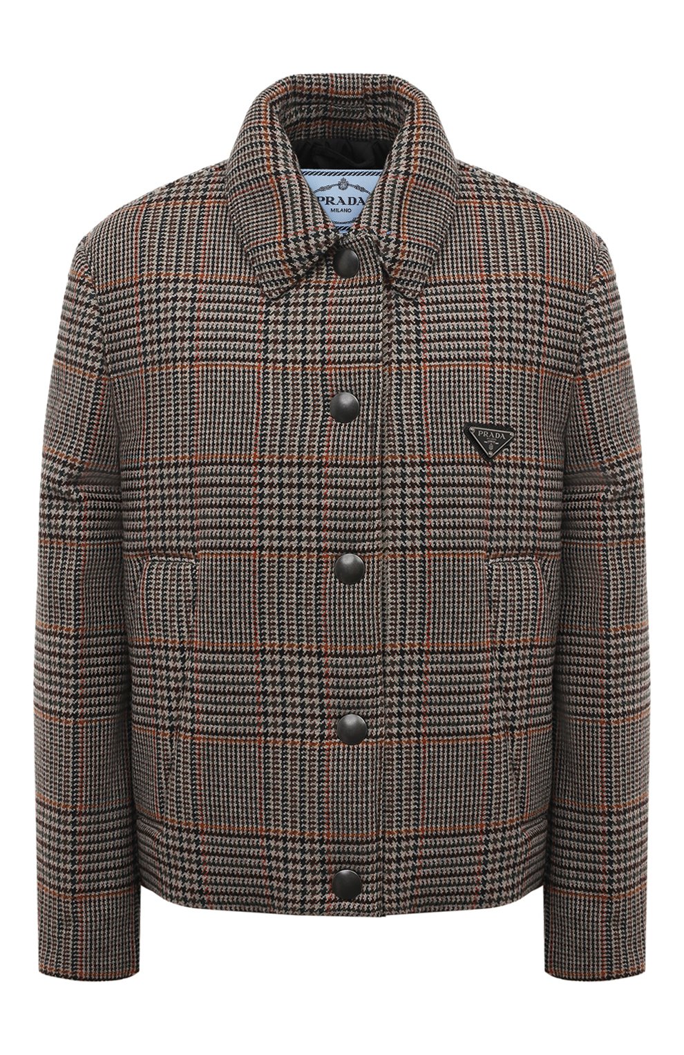 Жакет из шерсти и кашемира PRADA, арт. P502M-1ZR4-F0342-212, фото 1