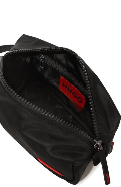 Текстильный несессер HUGO черного цвета по цене 6960 руб., арт. 50497643, фото 4 Текстильный несессер HUGO, арт. 50497643, фото 4