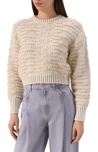 Свитер из хлопка и шерсти BOSS, арт. 50530721, фото 3