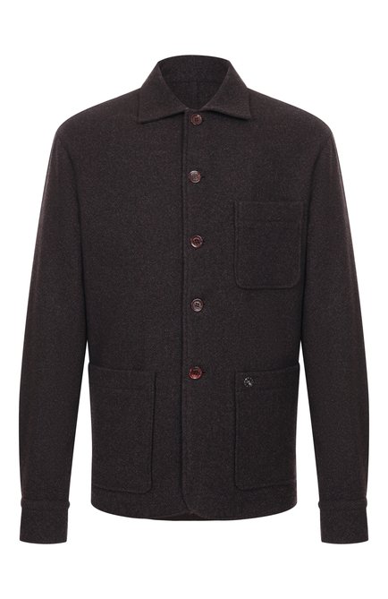 Мужская куртка-рубаш�ка из шерсти и кашемира STEFANO RICCI, арт. SP007986/WC005R