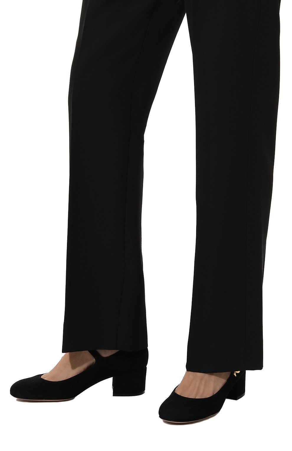 Замшевые туфли ribbon GIANVITO ROSSI, арт. G22101.45RIC.CAMNER0, фото 3