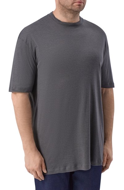 Футболка из хлопка и лиоцелла PAUL&SHARK, арт. 15311602/3XL-6XL, фото 3