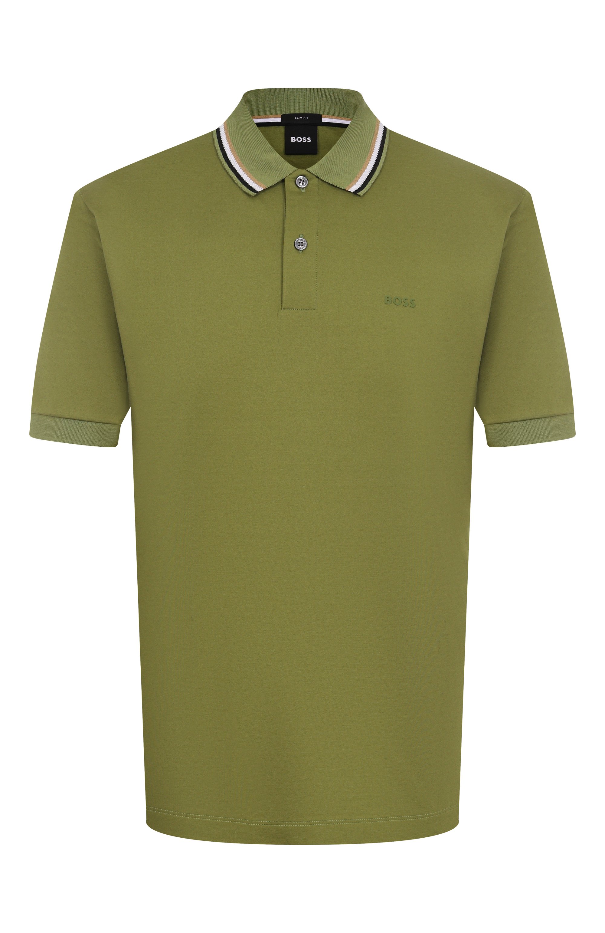 Хлопковое поло BOSS, арт. 50469360, фото 1