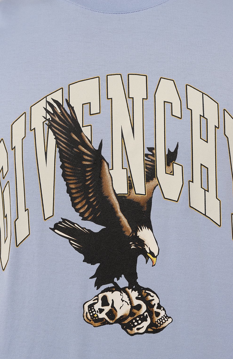 Хлопковая футболка GIVENCHY, арт. BM716G/3YE5, фото 5