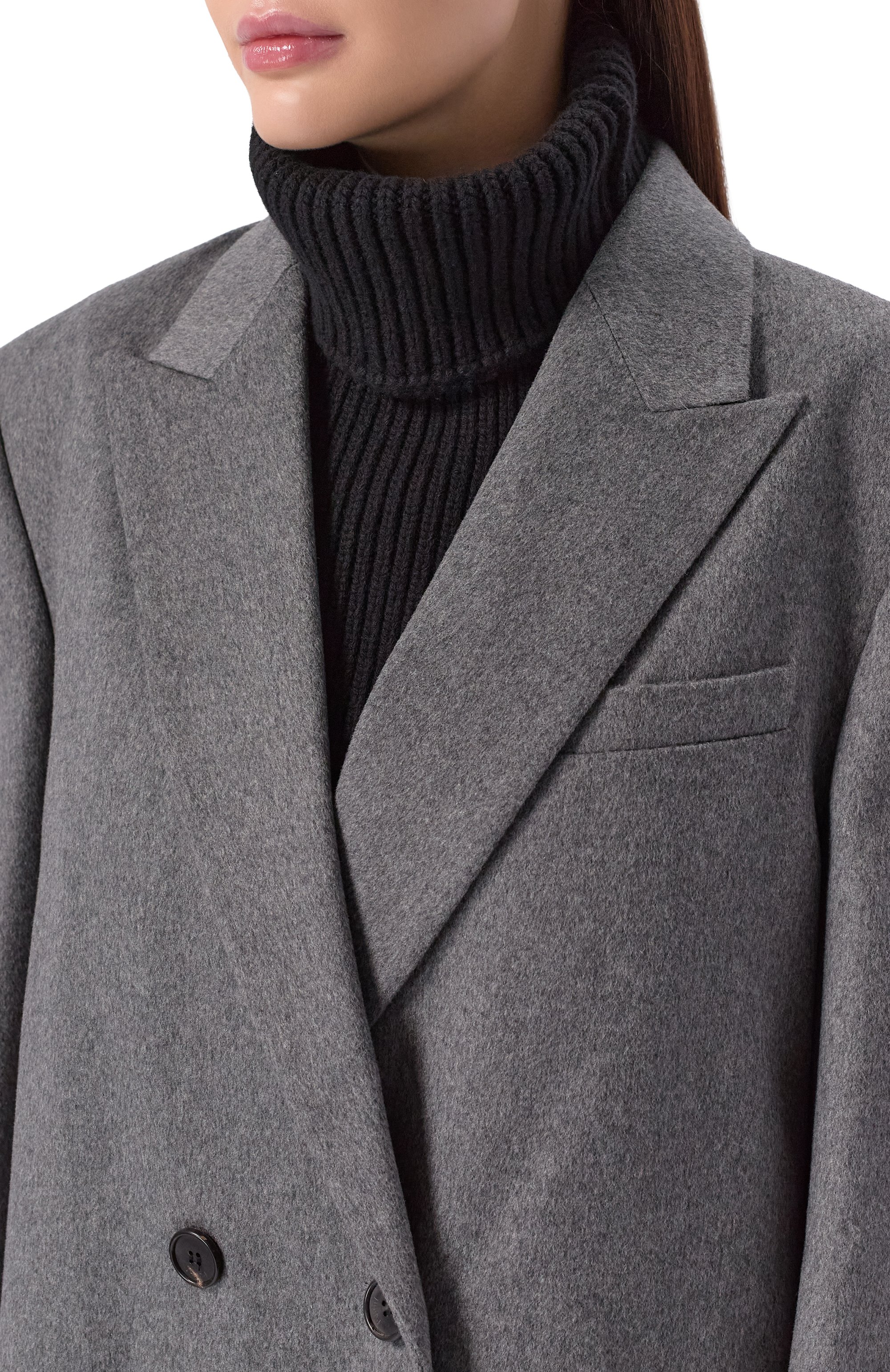 Манишка из шерсти и кашемира ELIE SAAB, арт. SC002NF25CK010, фото 2