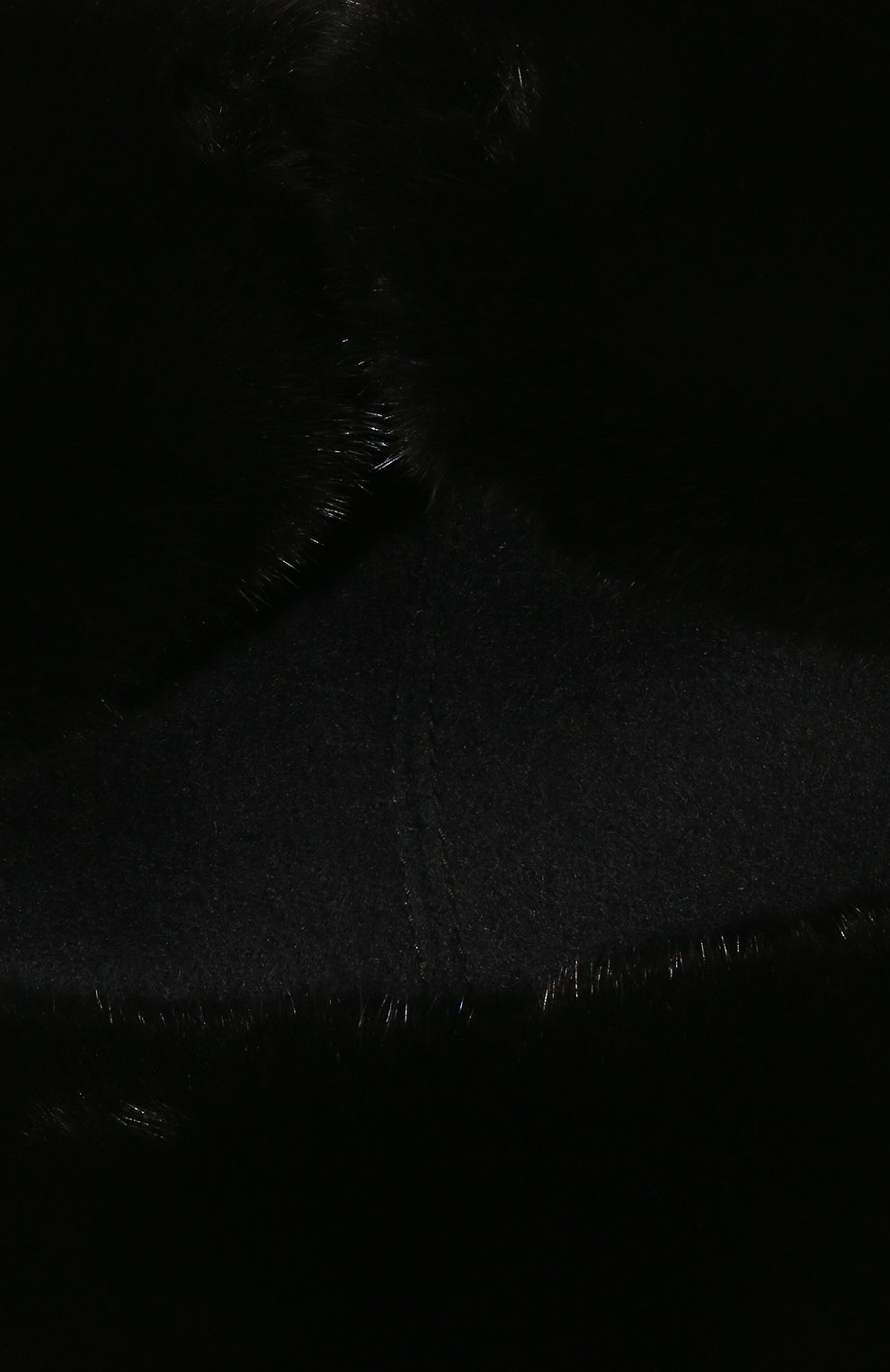 Шерстяная шапка-ушанка мехом норки VICTORIA KUSENKOVA, арт. 339102885158, фото 3