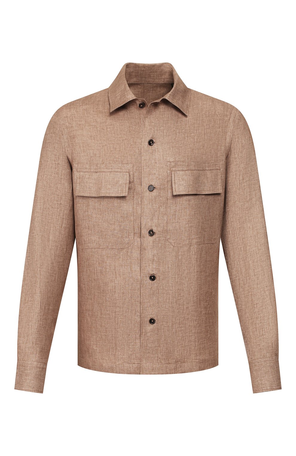 Льняная рубашка ZEGNA, арт. UUX39/S0T2, фото 1