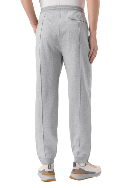 Хлопковые джоггеры BRUNELLO CUCINELLI, арт. MW8633315G, фото 4