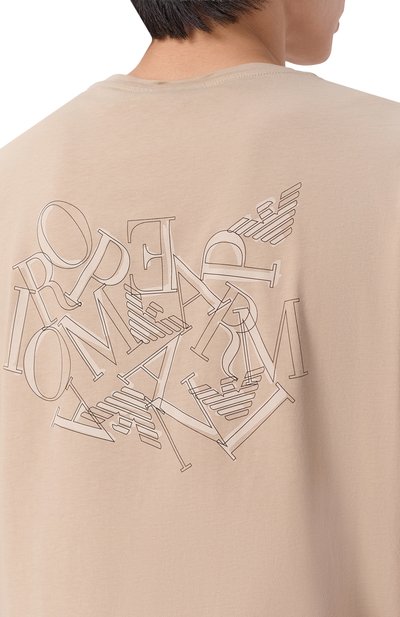 Хлопковая футболка EMPORIO ARMANI, арт. EM000574/AF20451, фото 5