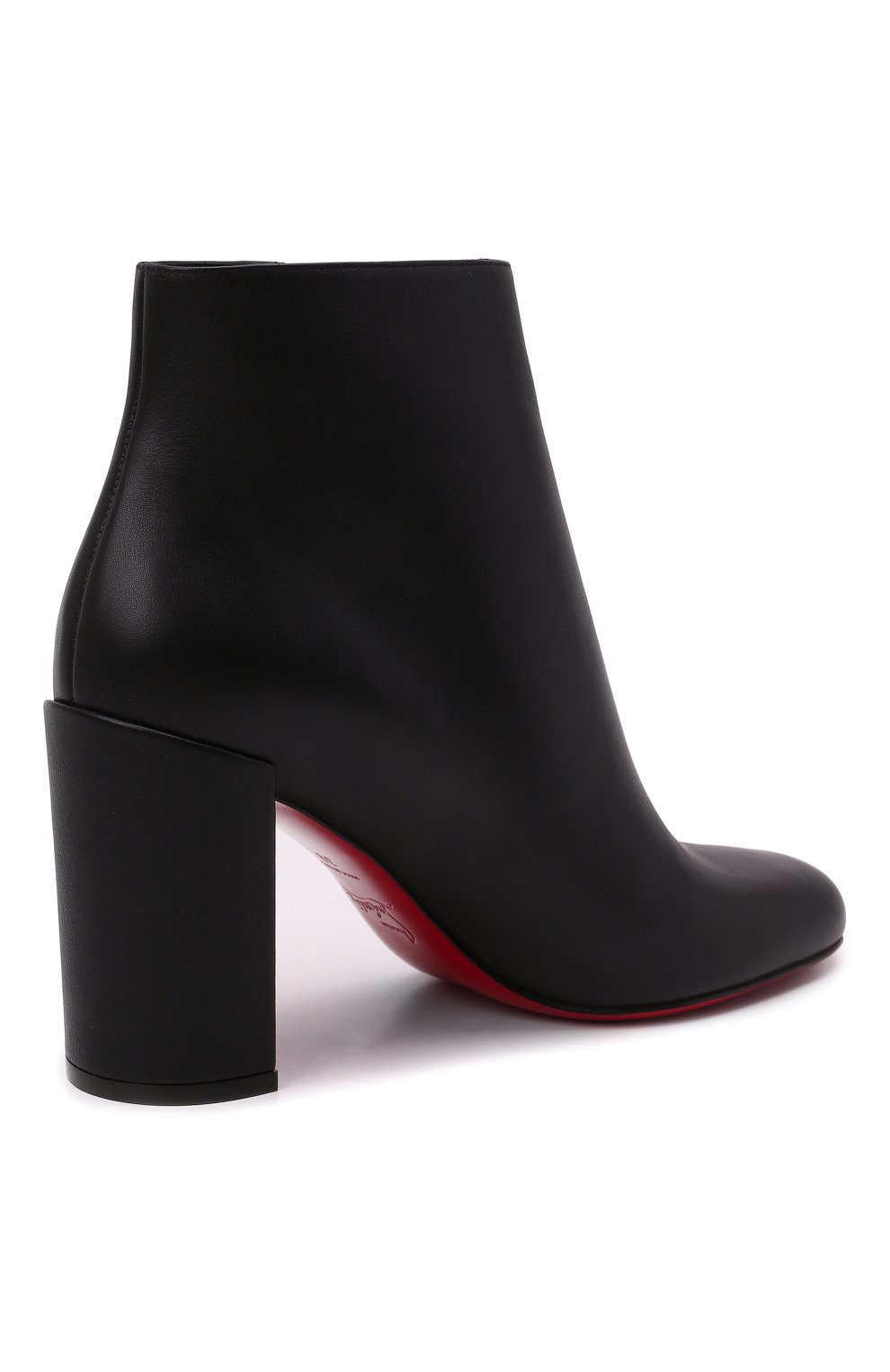 Кожаные ботильоны ziptotal 85 CHRISTIAN LOUBOUTIN, арт. 3210274/ZIPT0TAL 85, фото 4