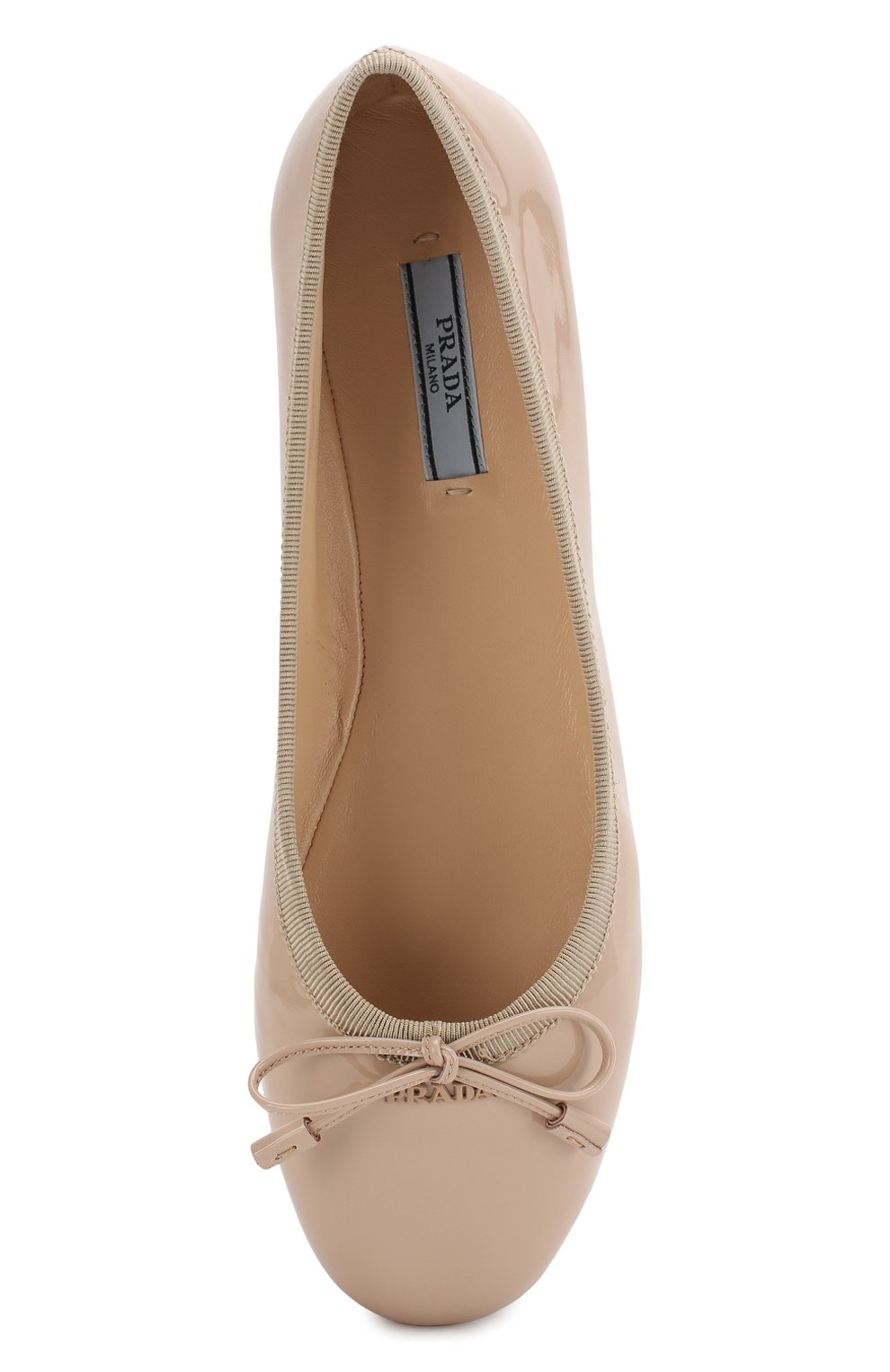 Кожаные балетки PRADA, арт. 1F991L-69-F0236-J005, фото 4