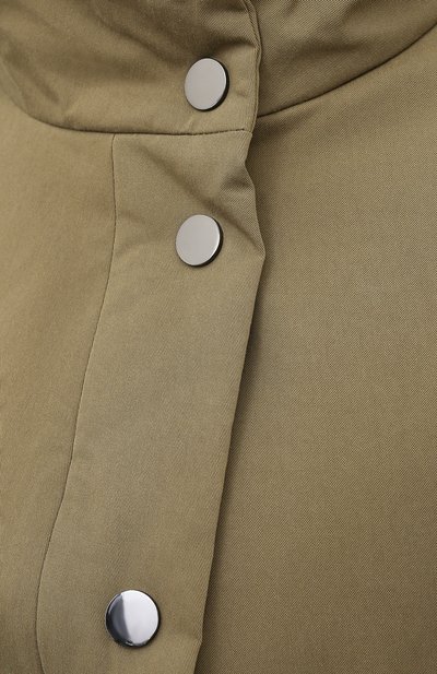 Хлопковая парка DOROTHEE SCHUMACHER хаки цвета по цене 67500 руб., арт. 848702/ADVENTUR0US M0VEM, фото 5 Хлопковая парка DOROTHEE SCHUMACHER, арт. 848702/ADVENTUR0US M0VEM, фото 5