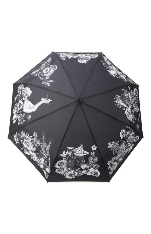 Складной зонт Moschino 9180-0PENCL0SE Чёрный 9180-0PENCL0SE