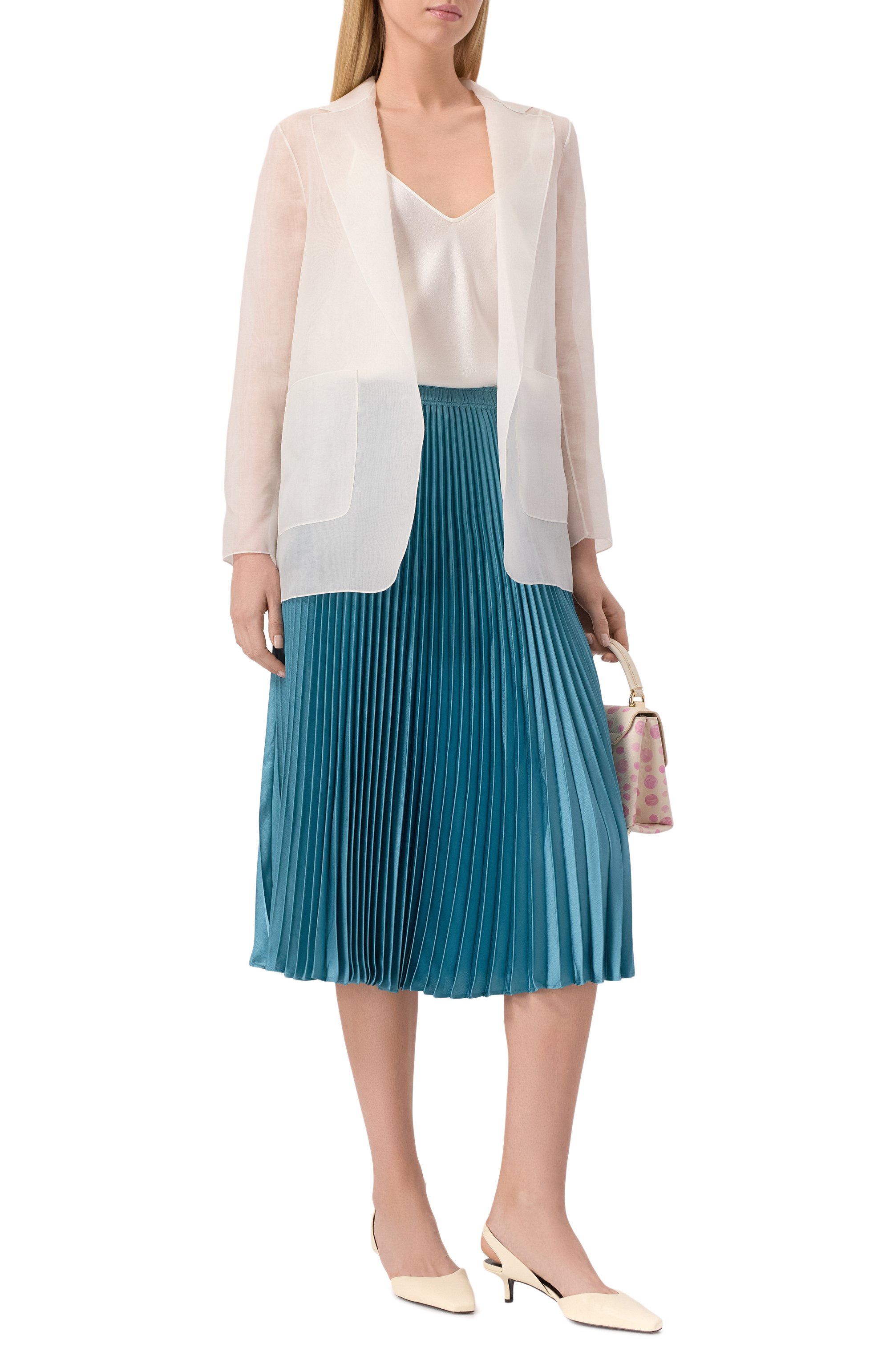 Плиссированная юбка BOSS ORANGE, арт. 50536271, фото 2