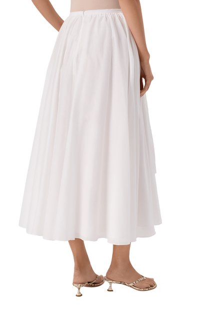 Юбка из хлопка и шелка 12 STOREEZ, арт. 132033, фото 4