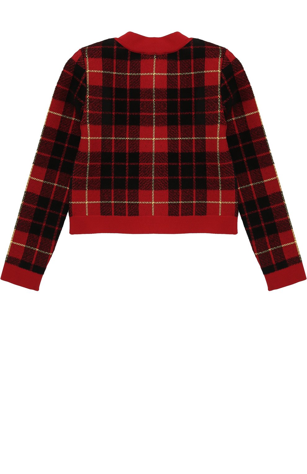 Трикотажный кардиган на пуговицах с принтом BALMAIN, арт. W7E/2024/M033, фото 2