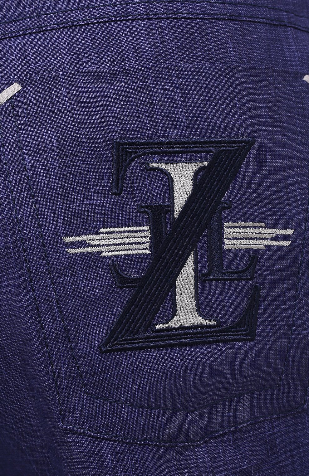 Льняные брюки ZILLI SPORT, арт. M0V-D0170-LIN01/S001, фото 5