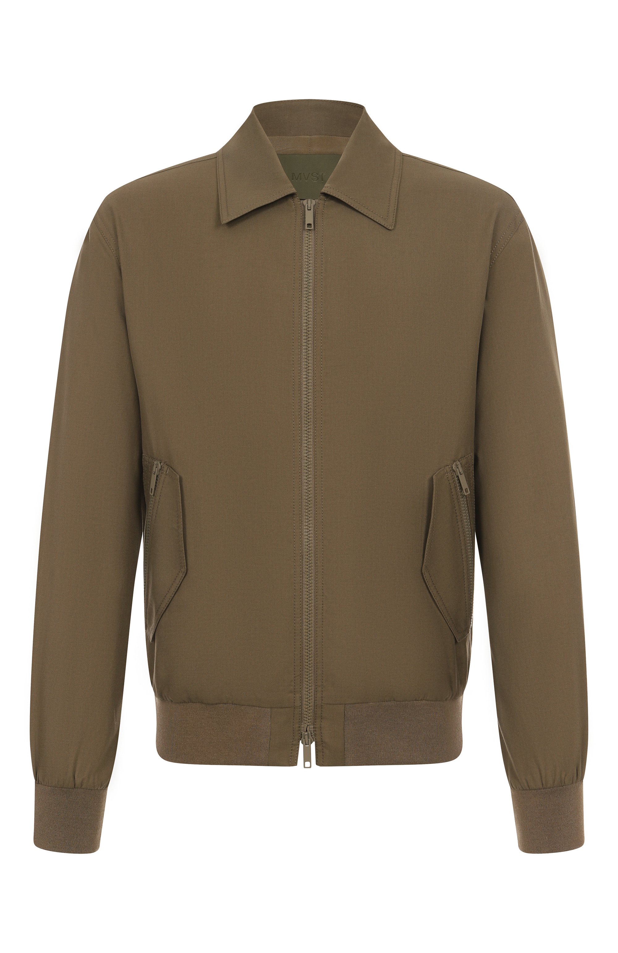 Бомбер из хлопка и шелка MVST хаки цвета по цене 174500 руб., арт. 25E/X1P/0/0031/0207, фото 1 Бомбер из хлопка и шелка MVST, арт. 25E/X1P/0/0031/0207, фото 1