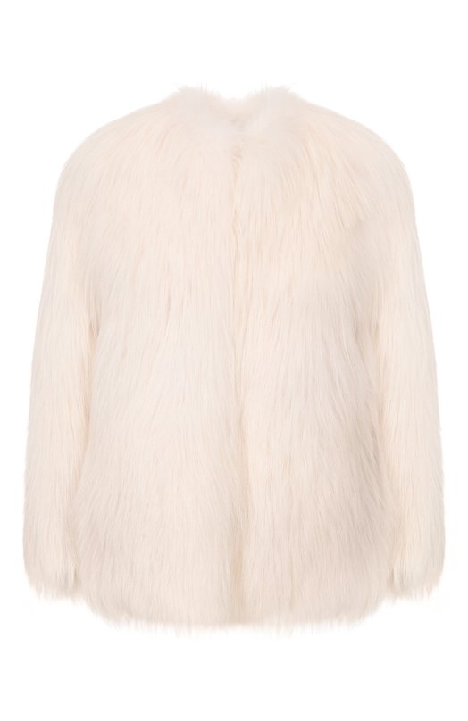 Шуба из лисы Русский мех 13 AI B Кремовый 13 AI B