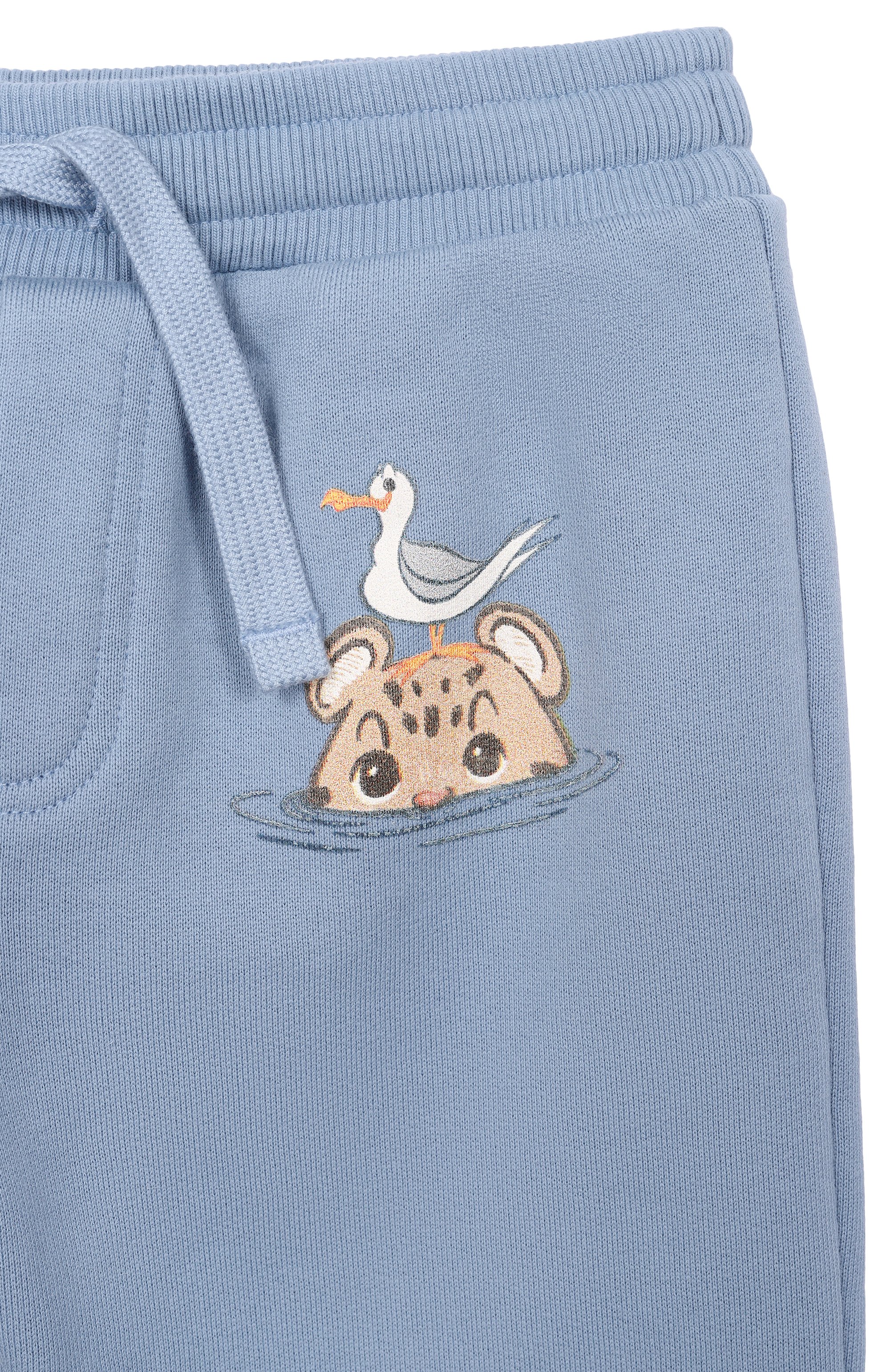 Хлопковые джоггеры DOLCE & GABBANA, арт. L1JPLA/G7PNF, фото 3