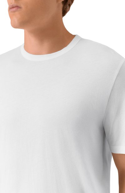 Хлопковая фут�болка 7 FOR ALL MANKIND, арт. JSLM6140WH, фото 5