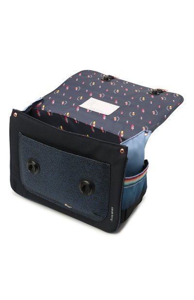 Портфель midi unicorn universe JEUNE PREMIER синего цвета по цене 19820 руб., арт. Itd21176, фото 3 Портфель midi unicorn universe JEUNE PREMIER, арт. Itd21176, фото 3