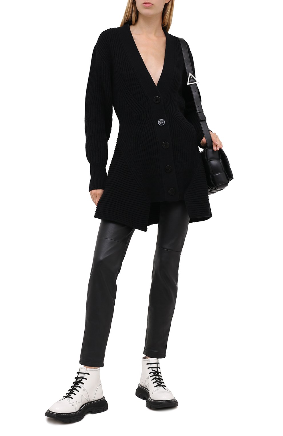 Шерстяной кардиган ALEXANDER MCQUEEN, арт. 633689/Q1AQW, фото 3
