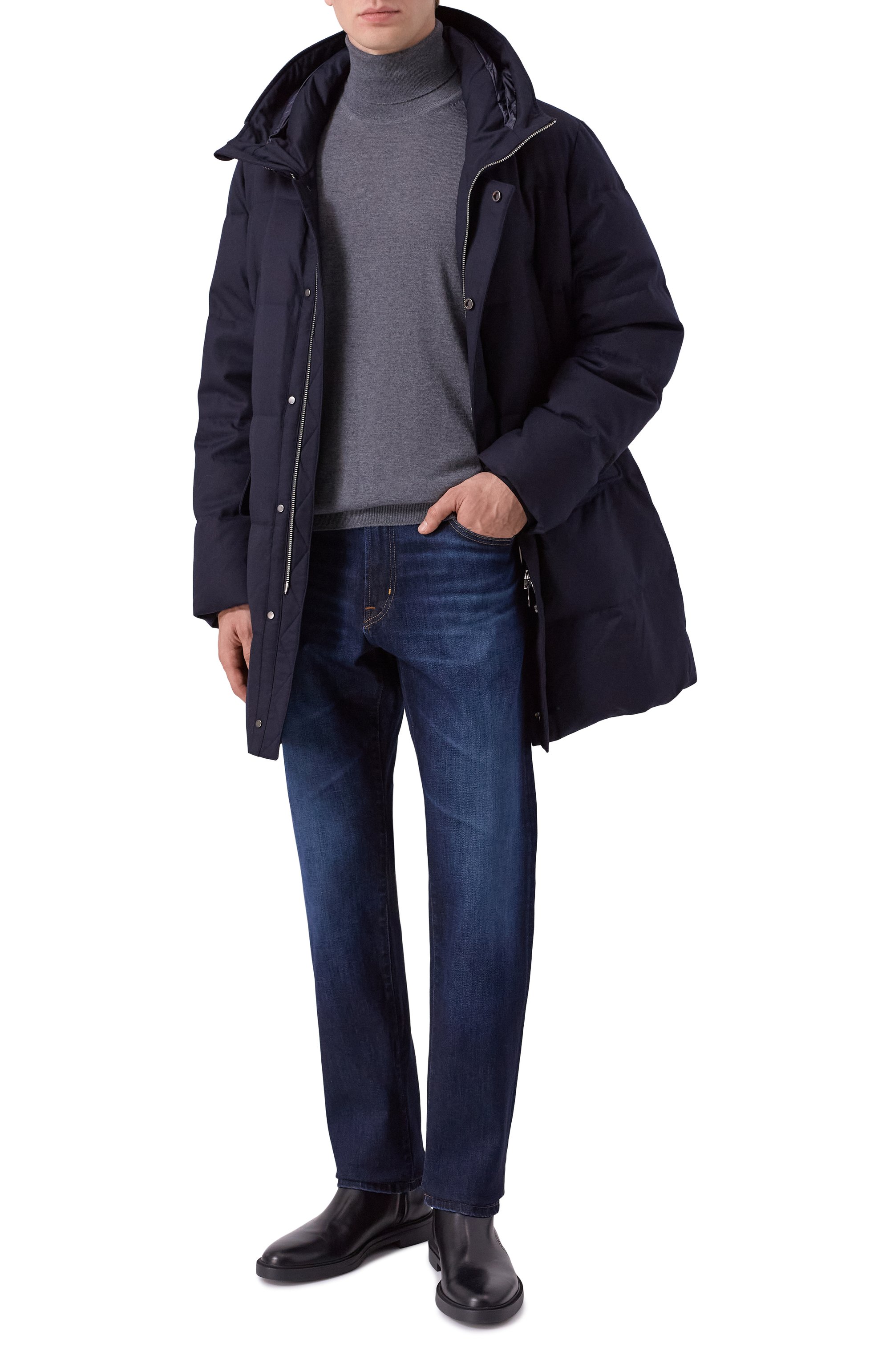 Шерстяной пуховик MONTECORE, арт. F09MUCX501/277, фото 2