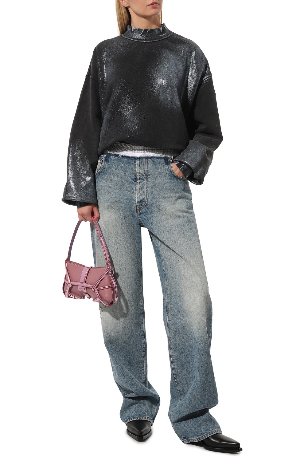 Хлопковый свитшот DIESEL, арт. A12170/0DPAQ, фото 2