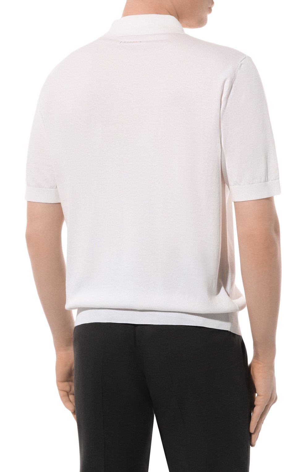 Поло из шелка и хлопка ZILLI, арт. KZP002M0145VVC000, фото 4