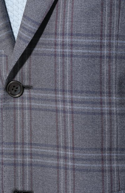 Шерстяной пиджак BRIONI, арт. RGI30M/P8A84/PARLAMENT0, фото 5