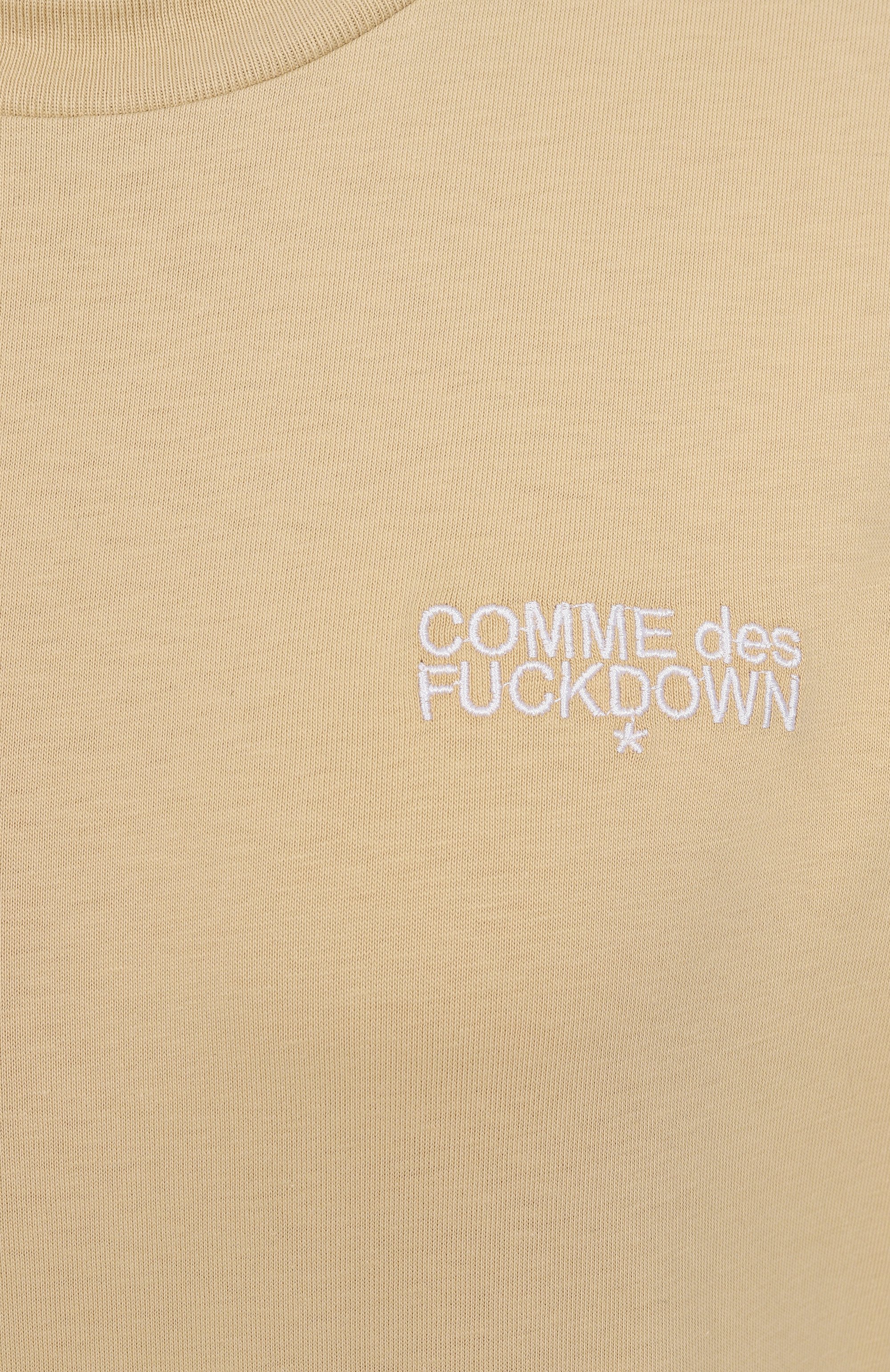 Хлопковая футболка COMME DES FUCKDOWN, арт. CFABW01213, фото 6