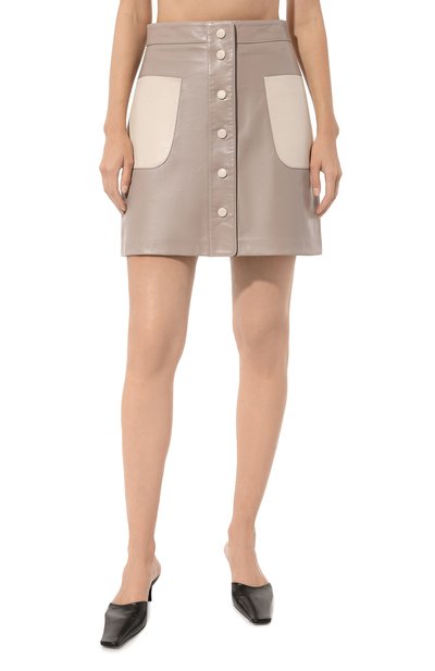 Кожаная юбка CHAUD STUDIO, арт. CARLASKIRT23, фото 3