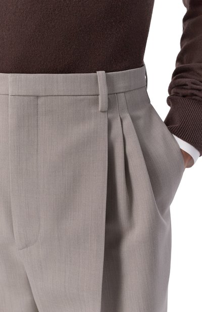 Шерстяные брюки BOTTEGA VENETA, арт. 851380/V6DE0, фото 5
