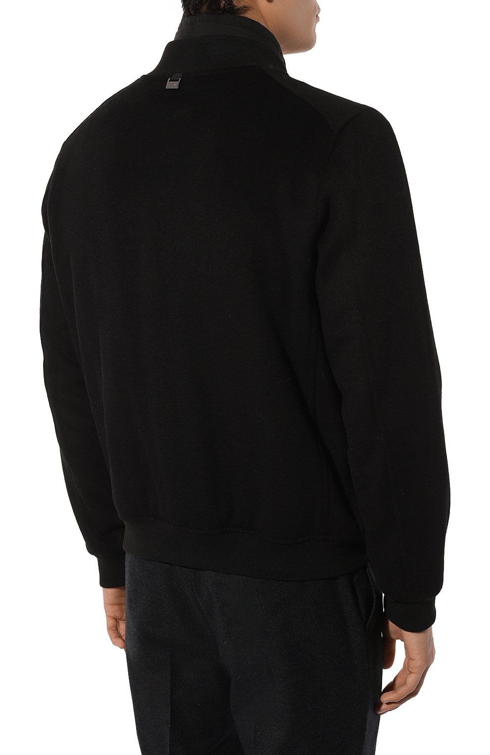 Шерстяной бомбер CORNELIANI, арт. 92L5R1-3820149, фото 4