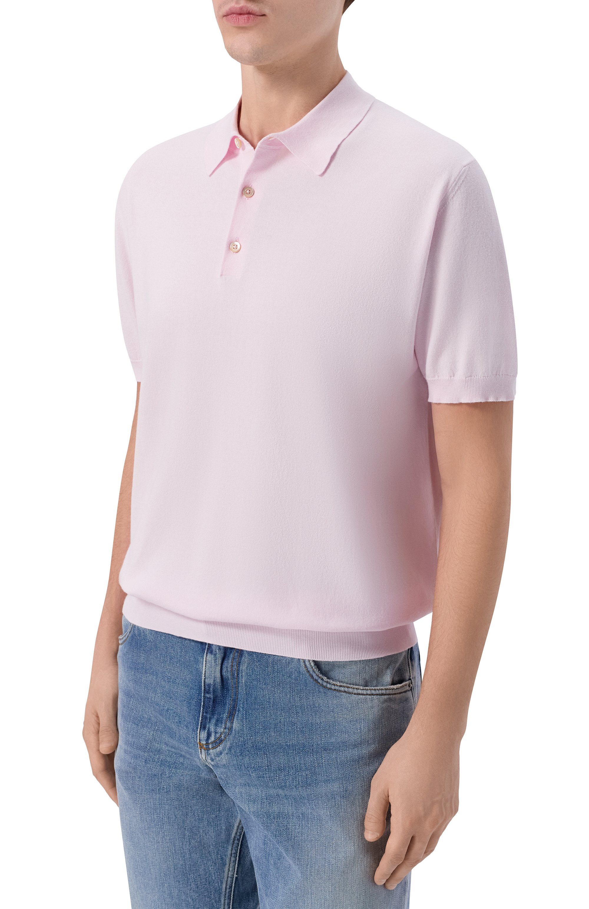 Хлопковое поло BOGLIOLI, арт. 91303T/SA0803, фото 3