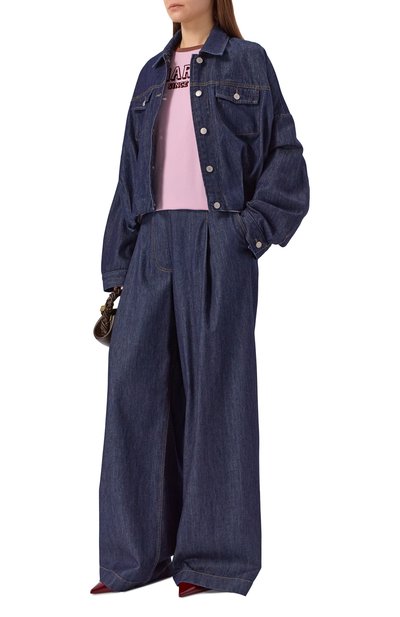 Хлопковая футболка MARNI, арт. THJE0390P0/USCY91, фото 2