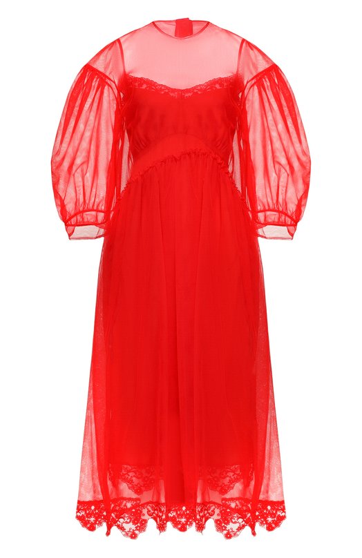 

Платье-миди Simone Rocha, Красный