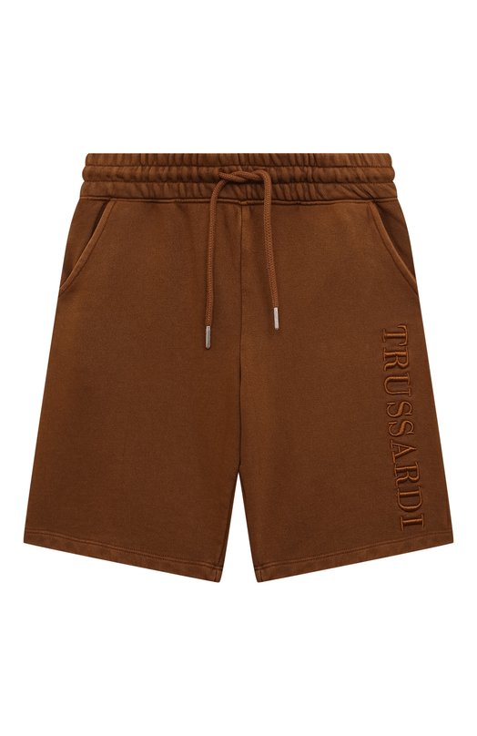 

Хлопковые шорты Trussardi junior, Коричневый