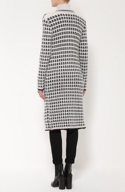 Удлиненный кардиган с контрастным принтом MONCLER, арт. B2-193-94945-00-9487D, фото 4