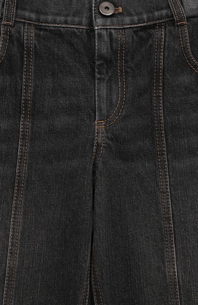 Джинсы BRUNELLO CUCINELLI темно-серого цвета по цене 39500 руб., арт. BA095P623A, фото 3 Джинсы BRUNELLO CUCINELLI, арт. BA095P623A, фото 3