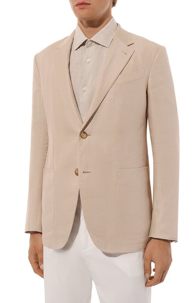 Шерстяной пиджак ZEGNA, арт. 573004A5/10FP207, фото 5