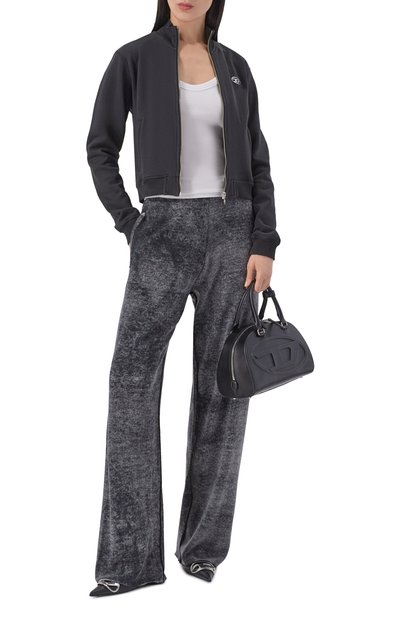 Женский хлопковая толстовка DIESEL, арт. A22824/0BKBW