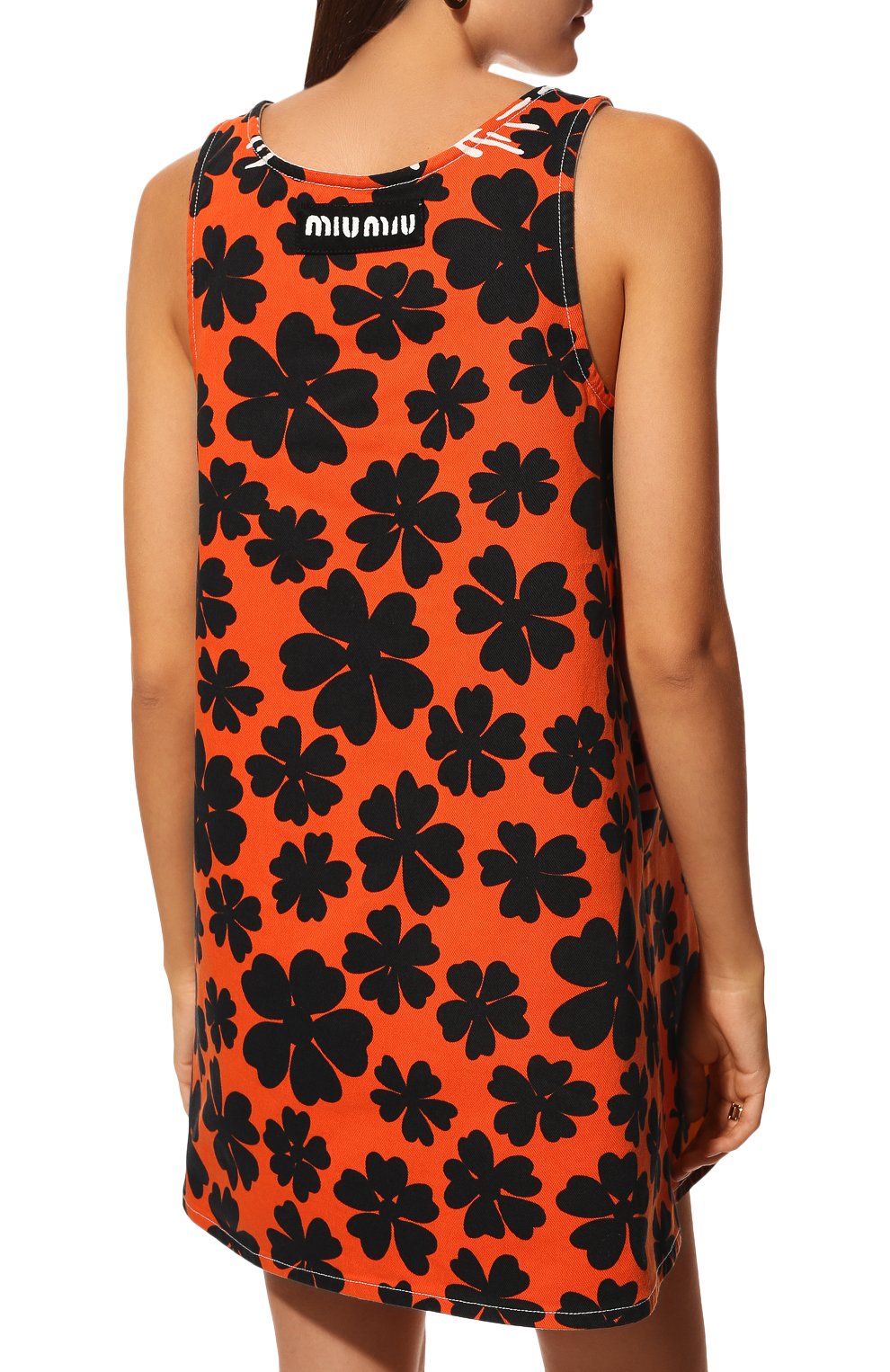 Джинсовое платье MIU MIU, арт. MF4542-10MG-F0AC4, фото 4