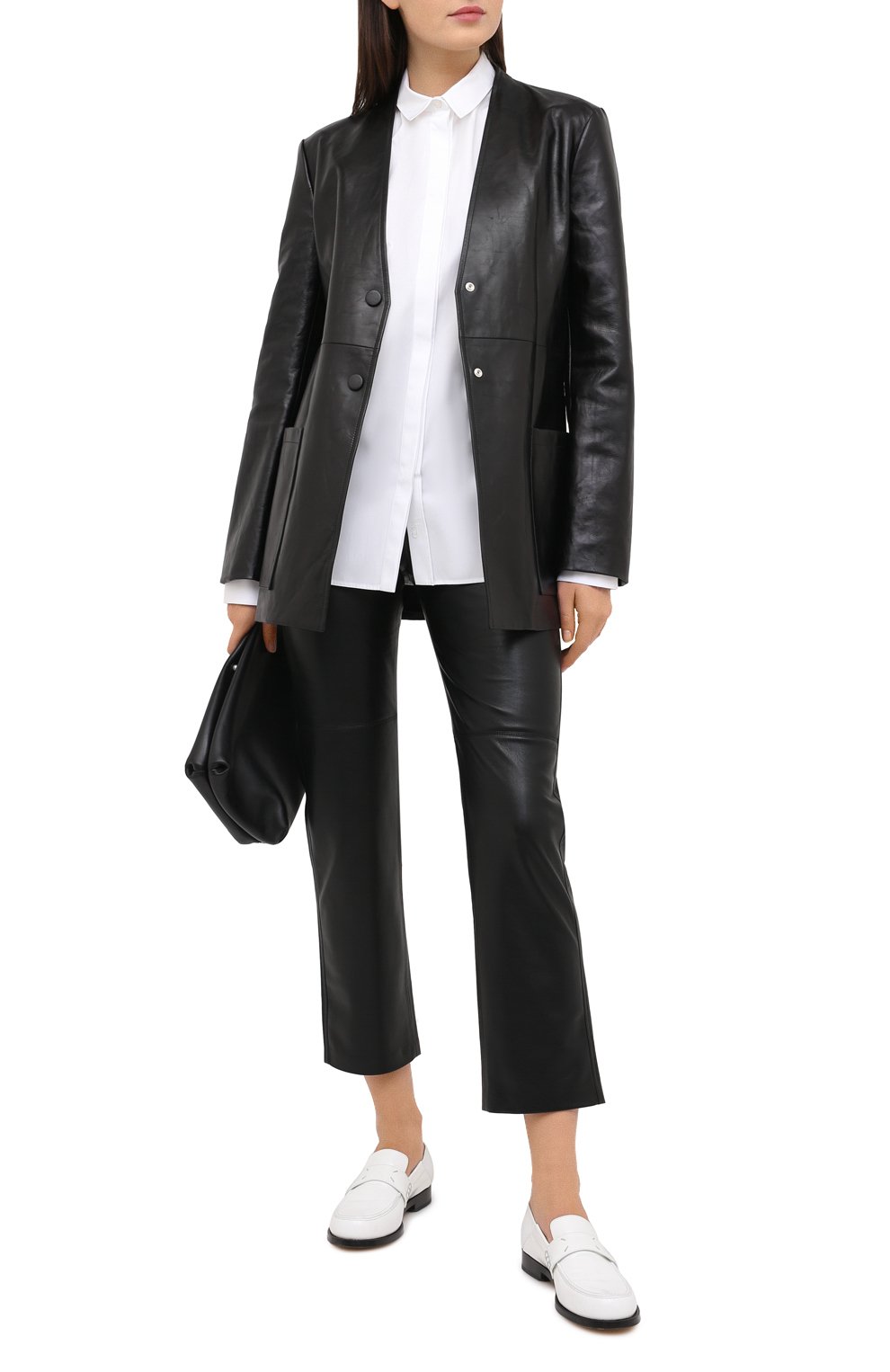 Хлопковая рубашка JIL SANDER, арт. JSX0600005-W0244300, фото 2