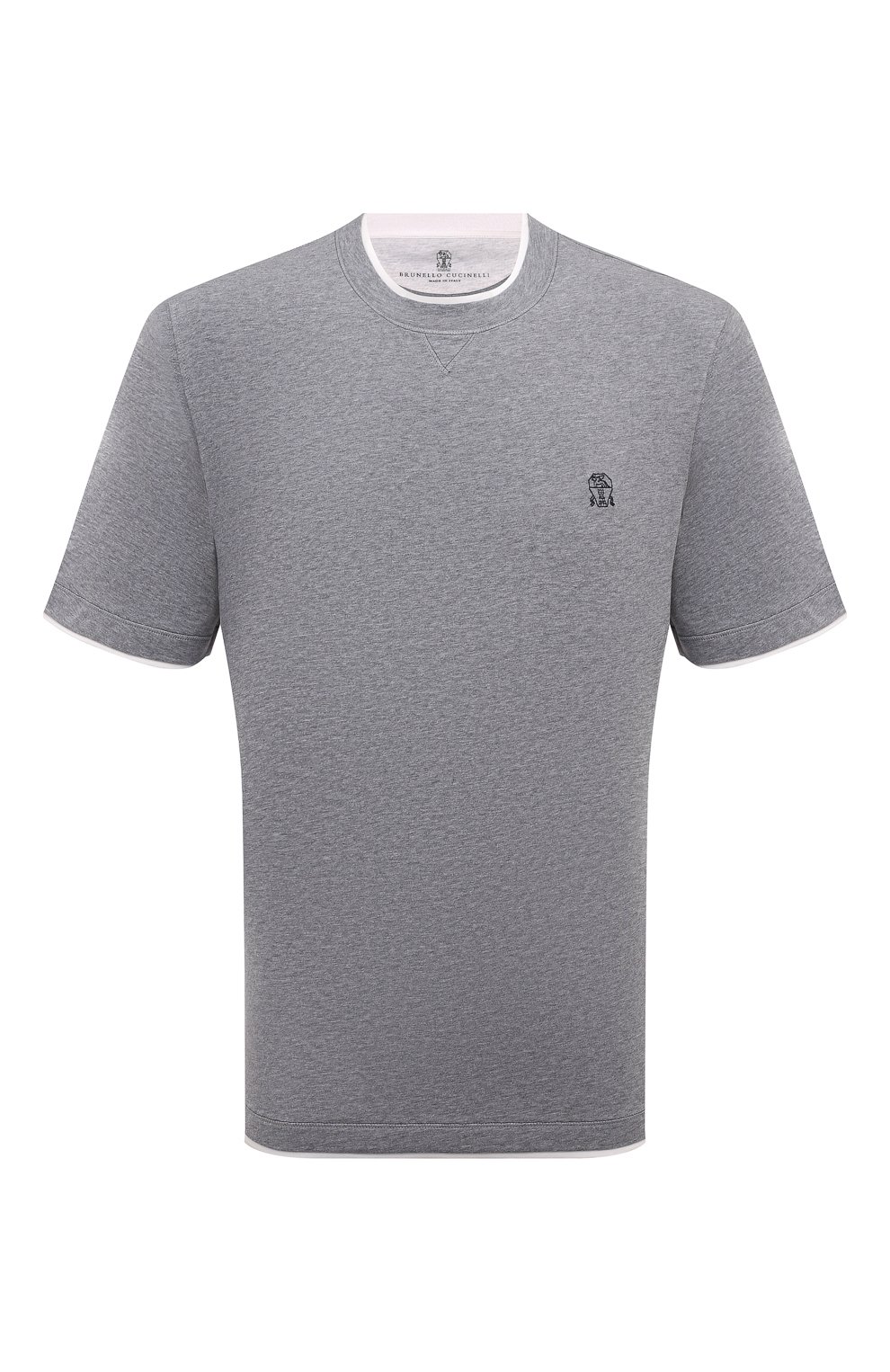 Хлопковая футболка BRUNELLO CUCINELLI, арт. M0B137451G, фото 1